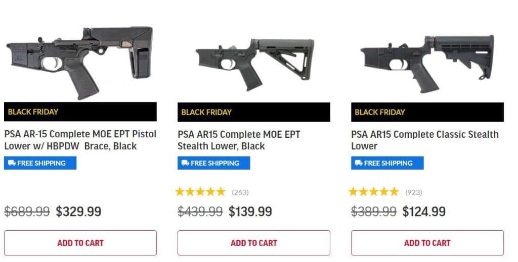 Black Friday AR15 Deals 2023 [+ Coupon Codes]