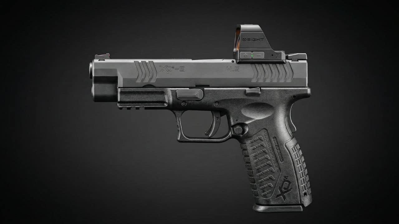springfield xdm 9 with osight x springfield xdm 9 with osight x
