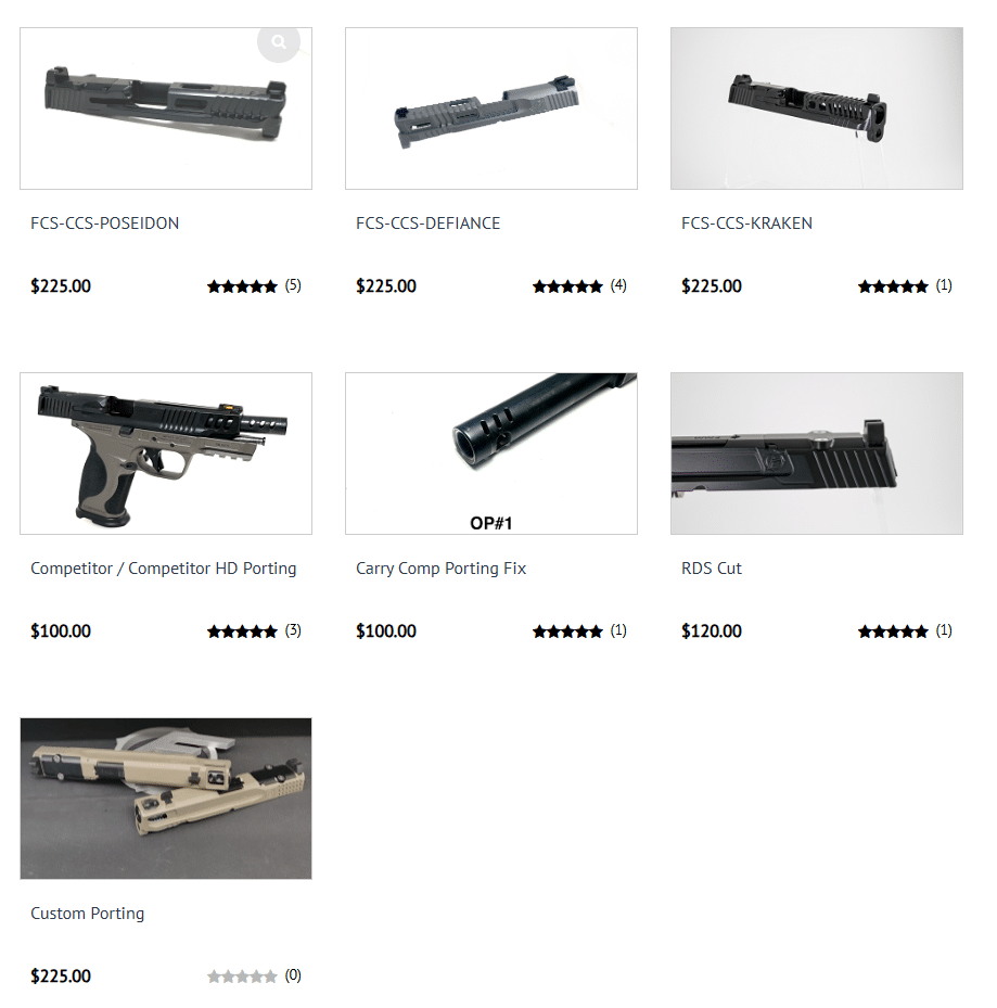 floyd custom shop m&P slide floyd custom shop m&P slide