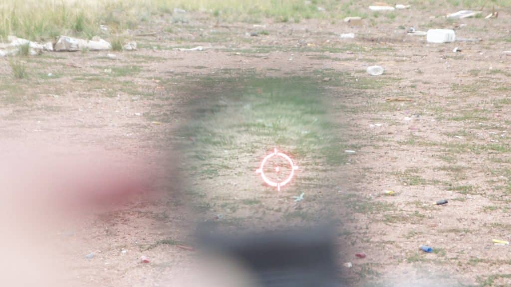 Osight R Review 5 osight r reticle